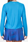 Tenis Art Long Sleeves Adjustable Mesh Top