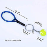 Mini Racquet Keychain