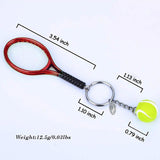 Mini Racquet Keychain