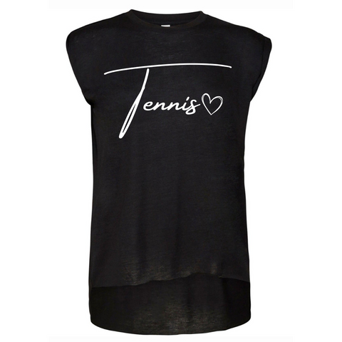 Tennis Heart Cotton Shirt