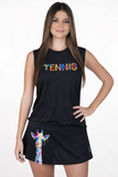 Tennis Art Cotton Shirt